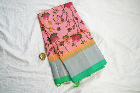 Kanchi Handloom Silk Cotton Saree PC15536
