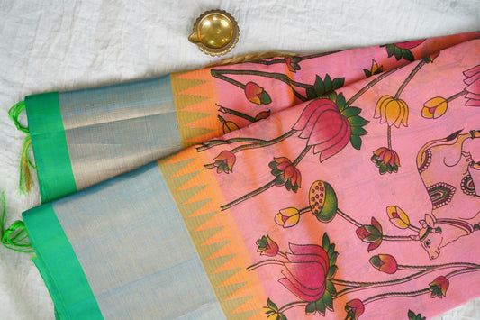 Kanchi Handloom Silk Cotton Saree PC15536