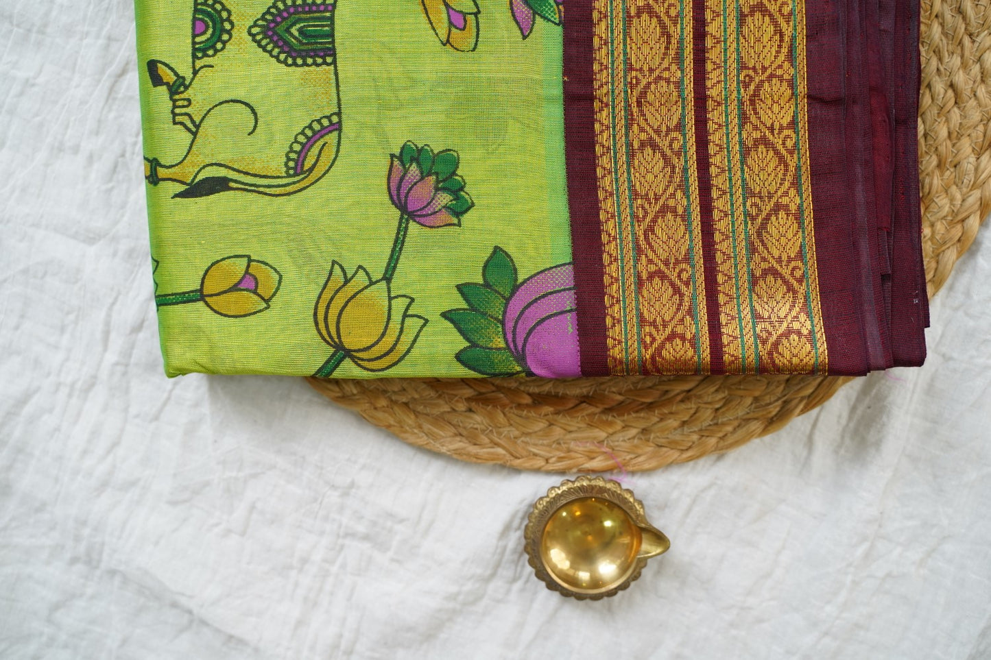 Kanchi Handloom Silk Cotton Saree PC15177