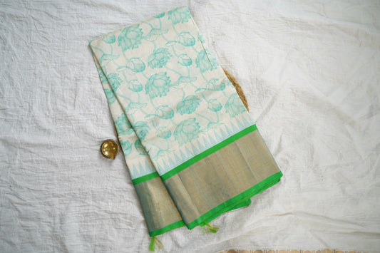 Kanchi Handloom Silk Cotton Saree PC15531