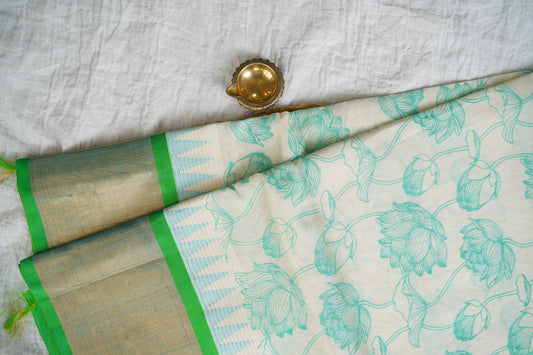 Kanchi Handloom Silk Cotton Saree PC15531