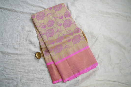 Kanchi Handloom Silk Cotton Saree PC15599