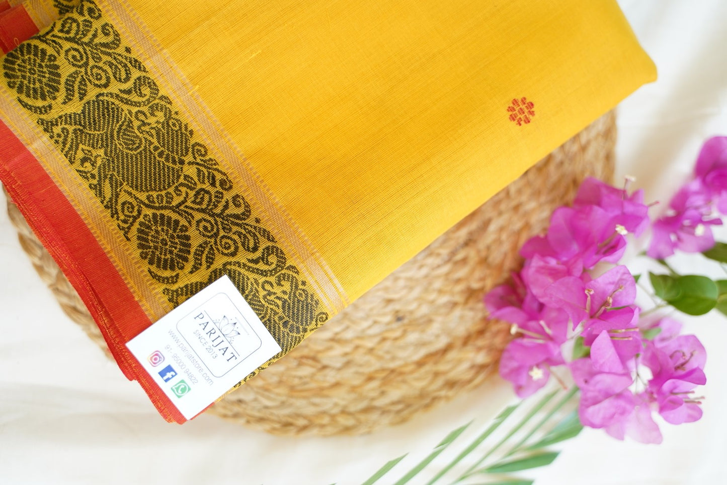 Kanchi handloom Cotton Saree PC14406