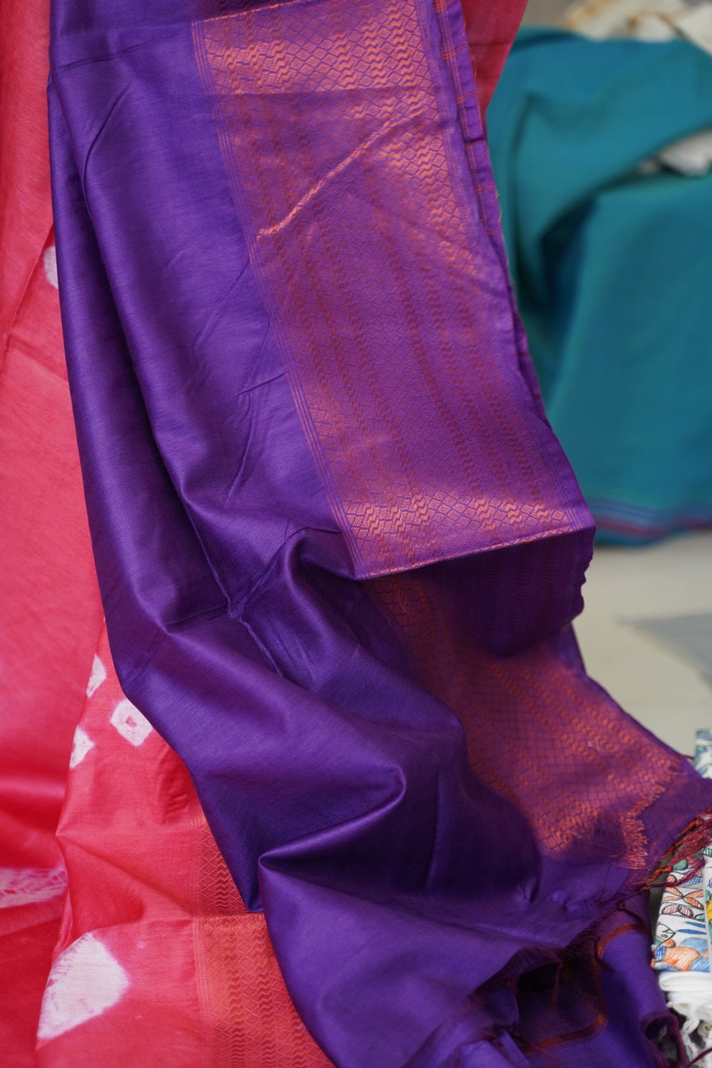 Semi linen saree PC17899