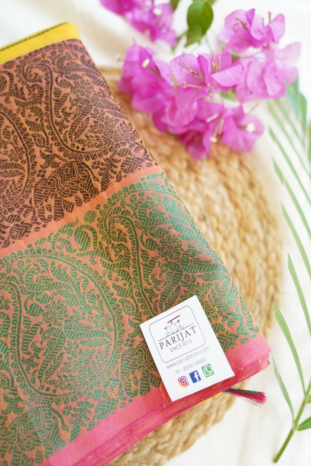 Kanchi handloom Cotton Saree PC14398