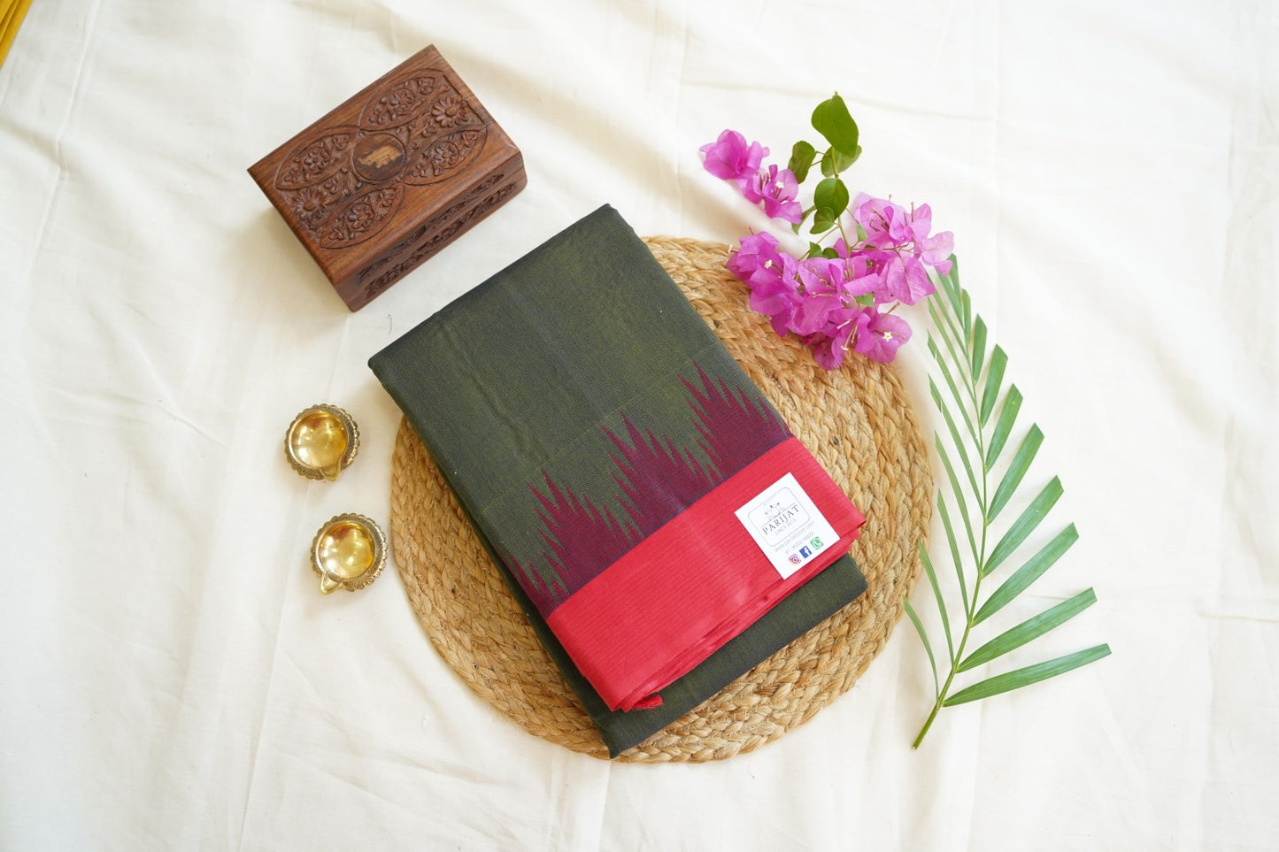Kanchi handloom Cotton Saree PC14362