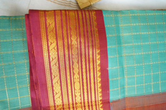 Kanchi Handloom Silk Cotton Saree PC17105