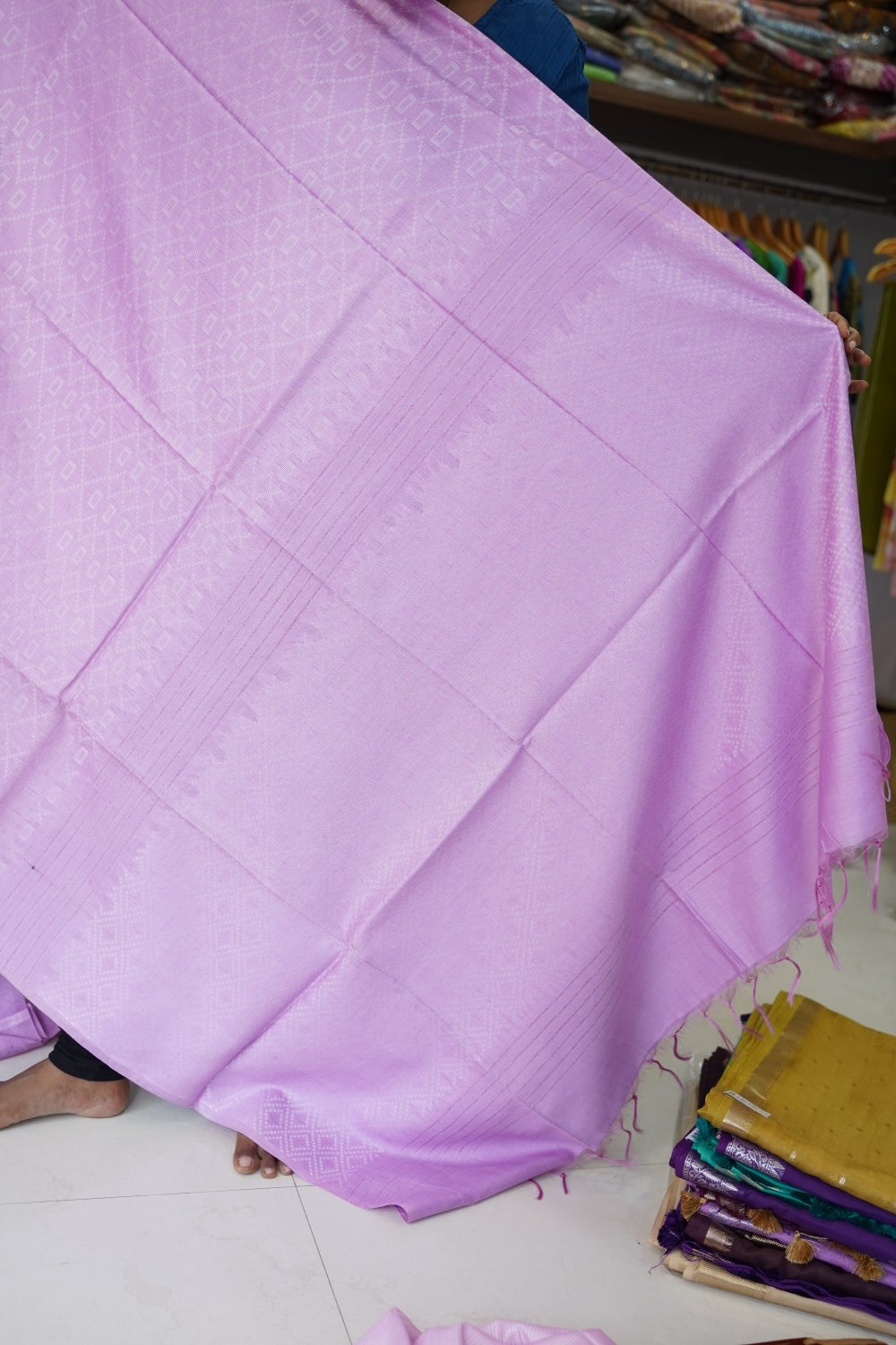 Semi linen saree PC17895