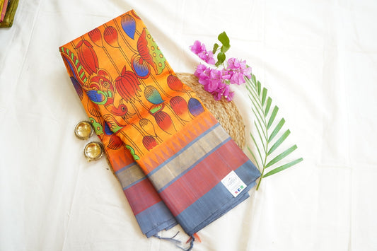 Kanchi Handloom Silk Cotton Saree PC7986