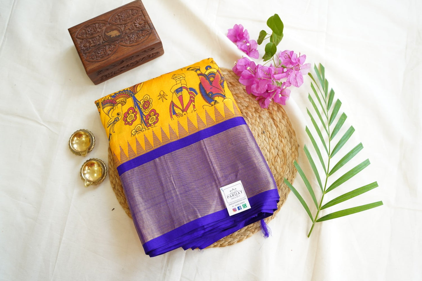 Kanchi Handloom Silk Cotton Saree PC9575