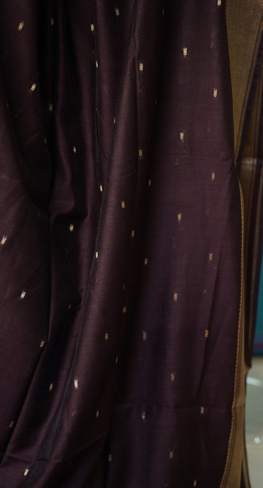 Semi linen saree PC17908