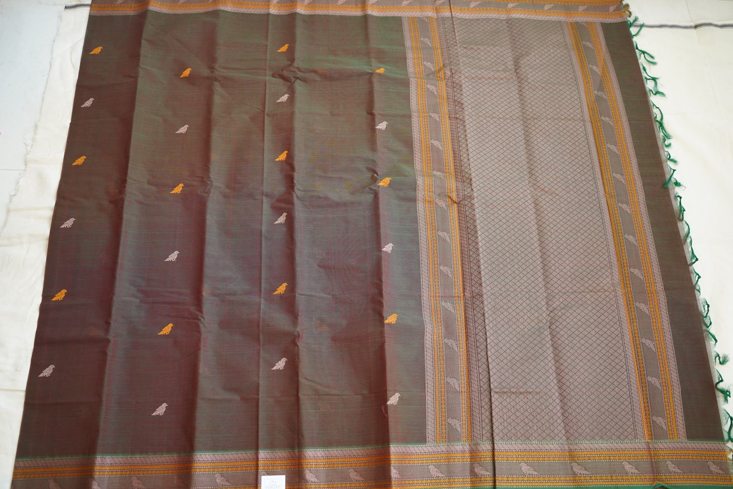 Kanchi handloom Cotton Saree PC14383