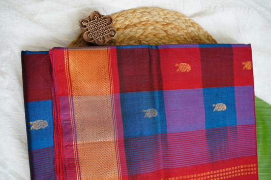 Kanchi Silk Cotton Saree PC17982