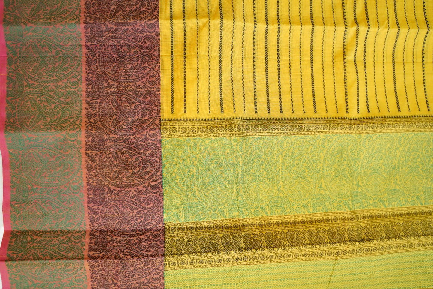 Kanchi handloom Cotton Saree PC14398