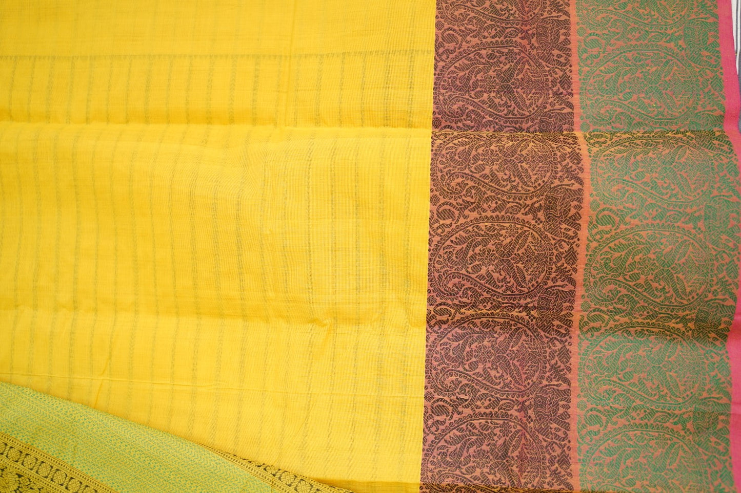 Kanchi handloom Cotton Saree PC14398