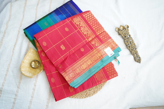 Kanchi Handloom Silk Cotton Saree PC17129