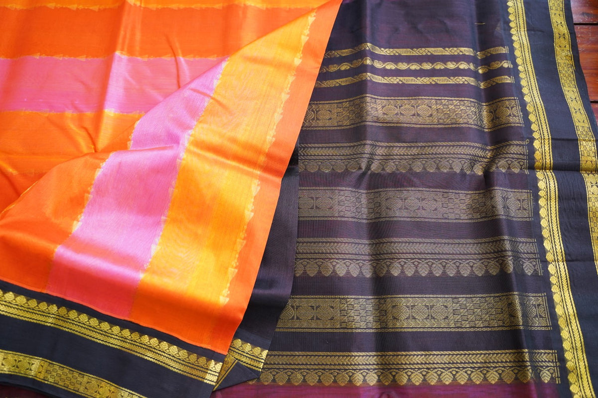 Kanchi Silk Cotton Saree PC17926