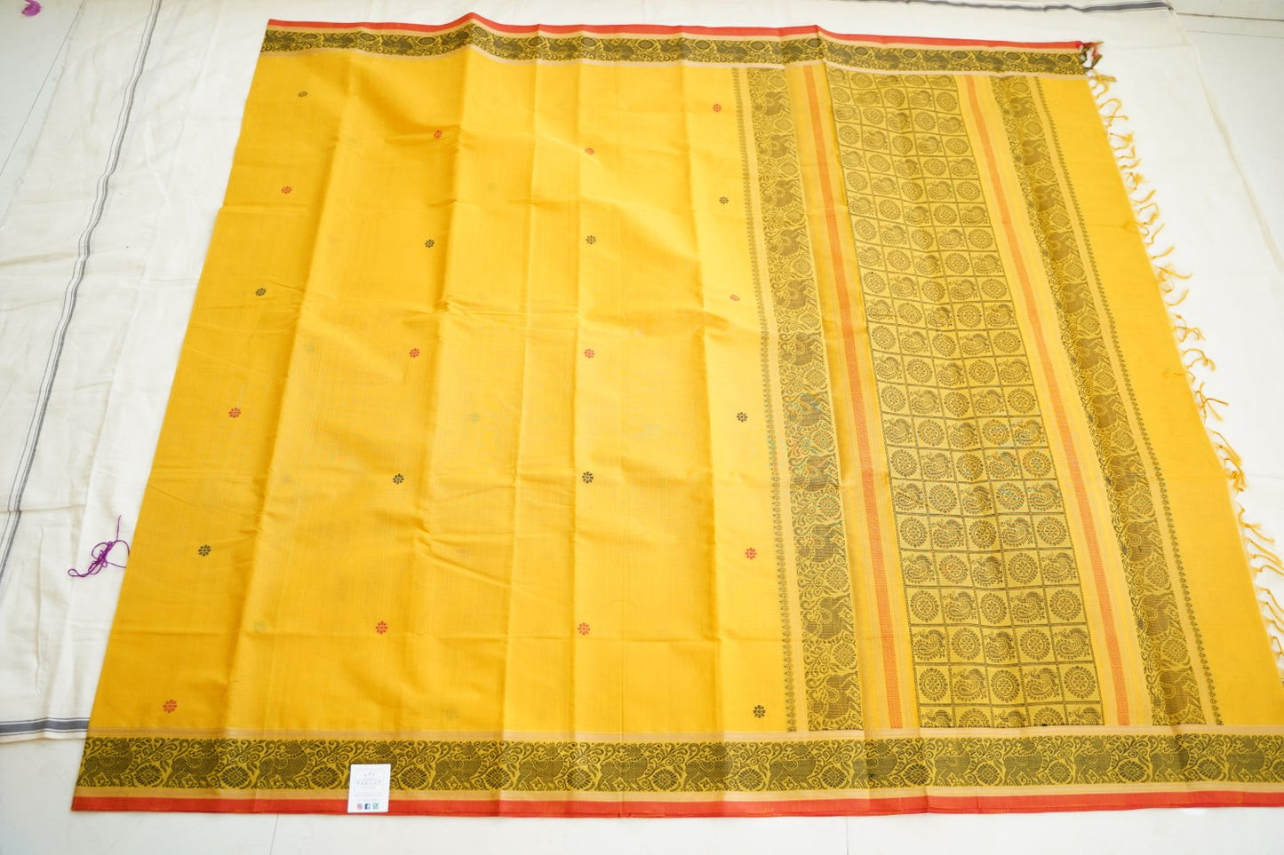 Kanchi handloom Cotton Saree PC14406