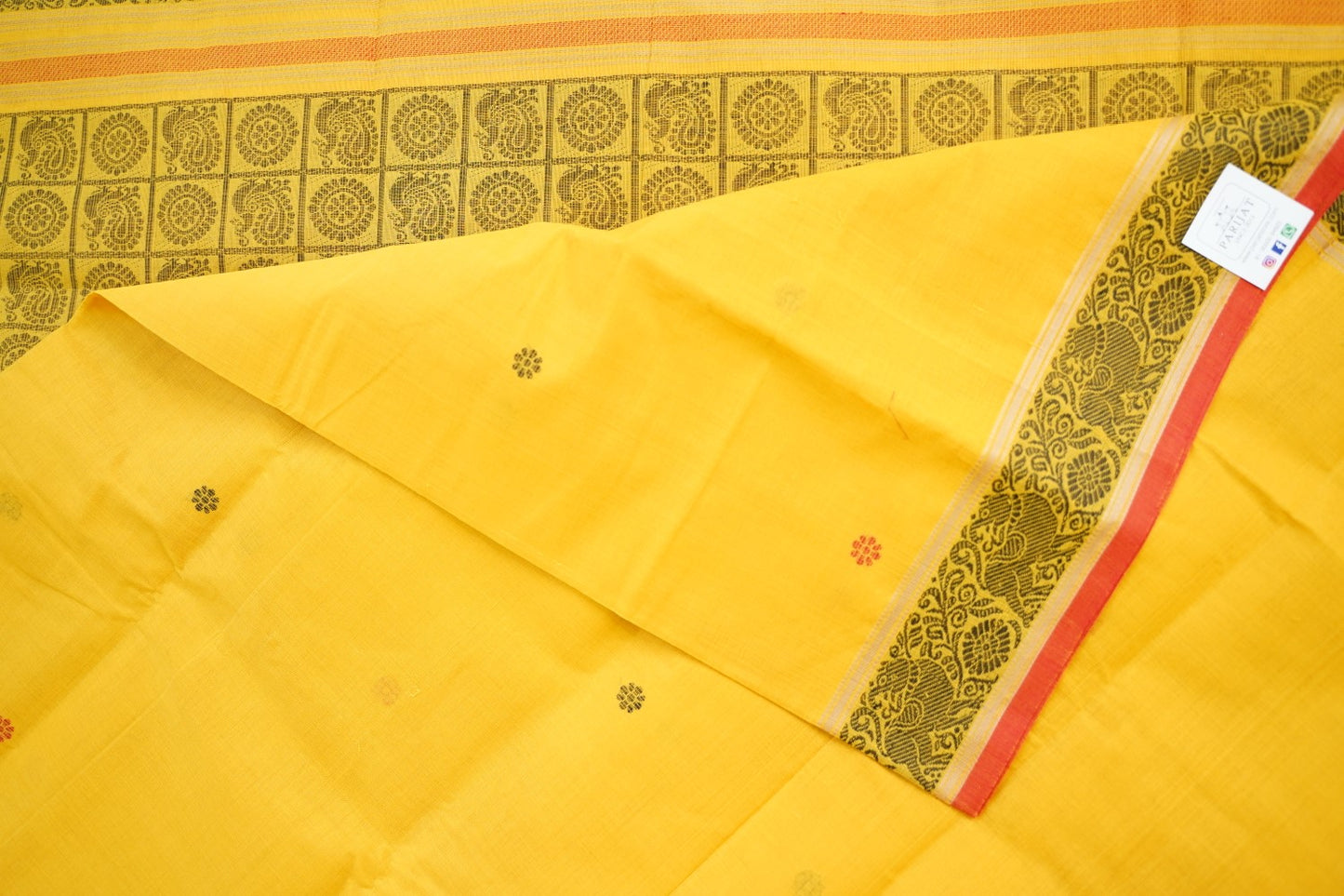 Kanchi handloom Cotton Saree PC14406