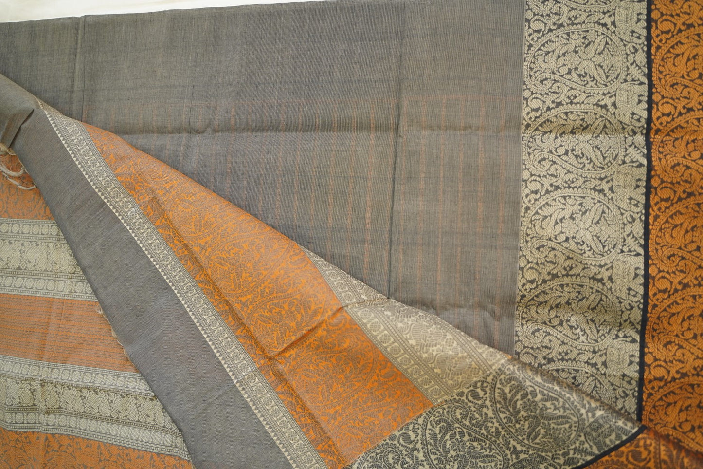 Kanchi handloom Cotton Saree PC14396