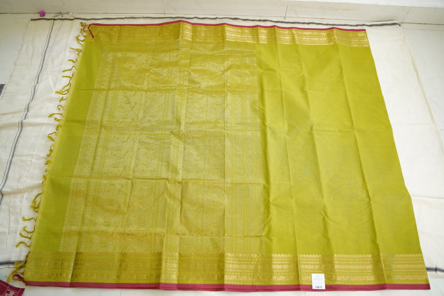Kanchi handloom Cotton Saree PC14395