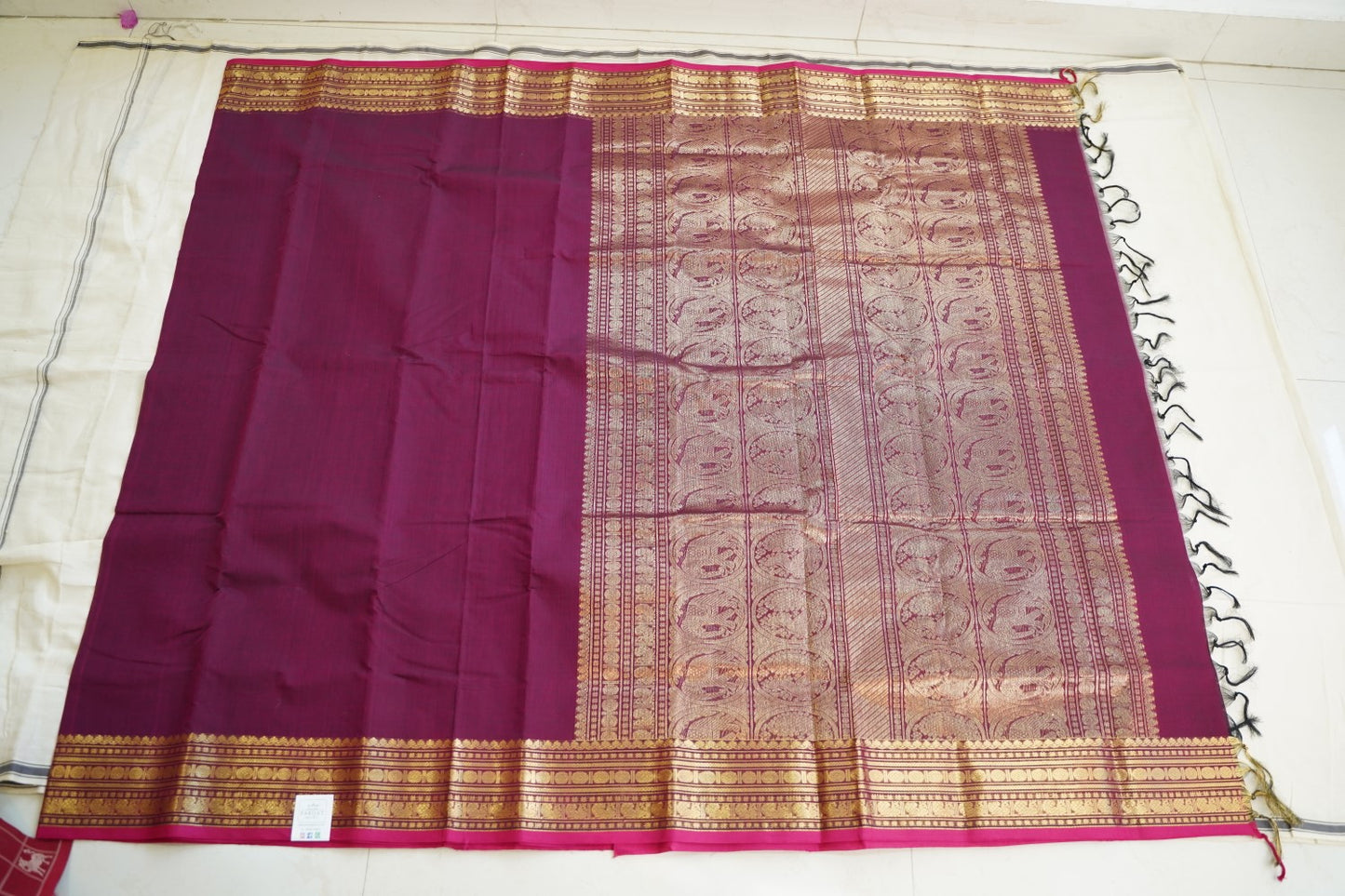 Kanchi handloom Cotton Saree PC14377