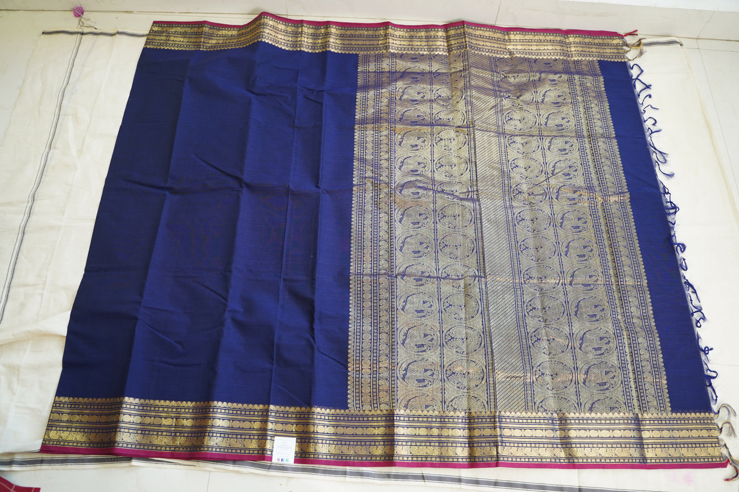 Kanchi handloom Cotton Saree PC14397
