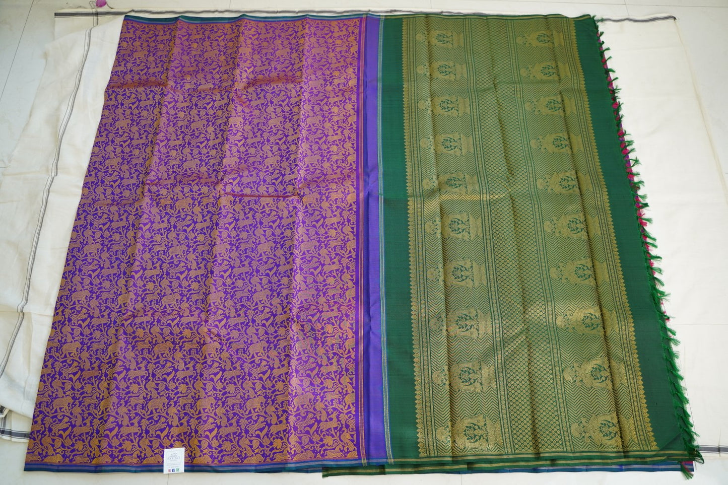 Pure Kanchi Vanasingaram Silk Saree -PC14352
