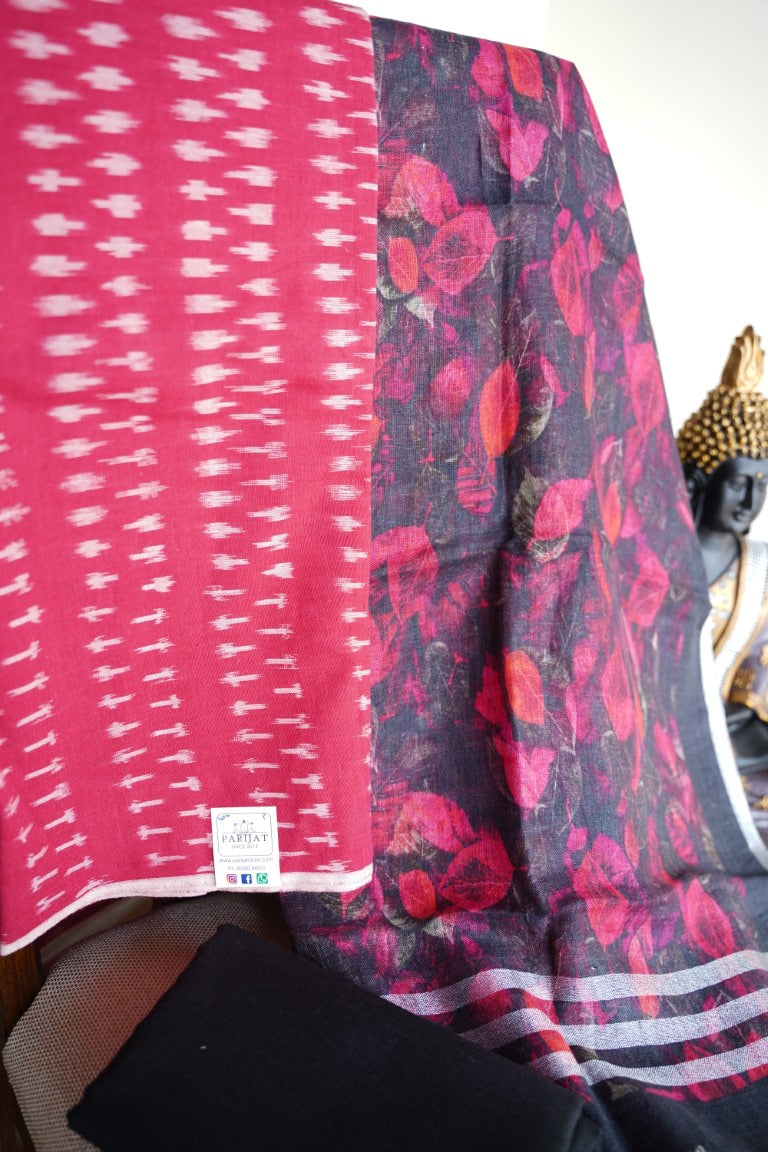 Ikat Cotton Salwar Material PC11621