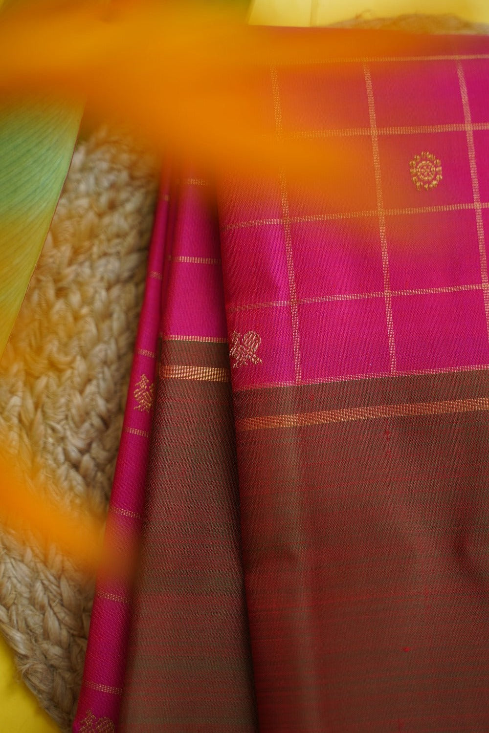 Pure Kanchi Silk Saree PC10488
