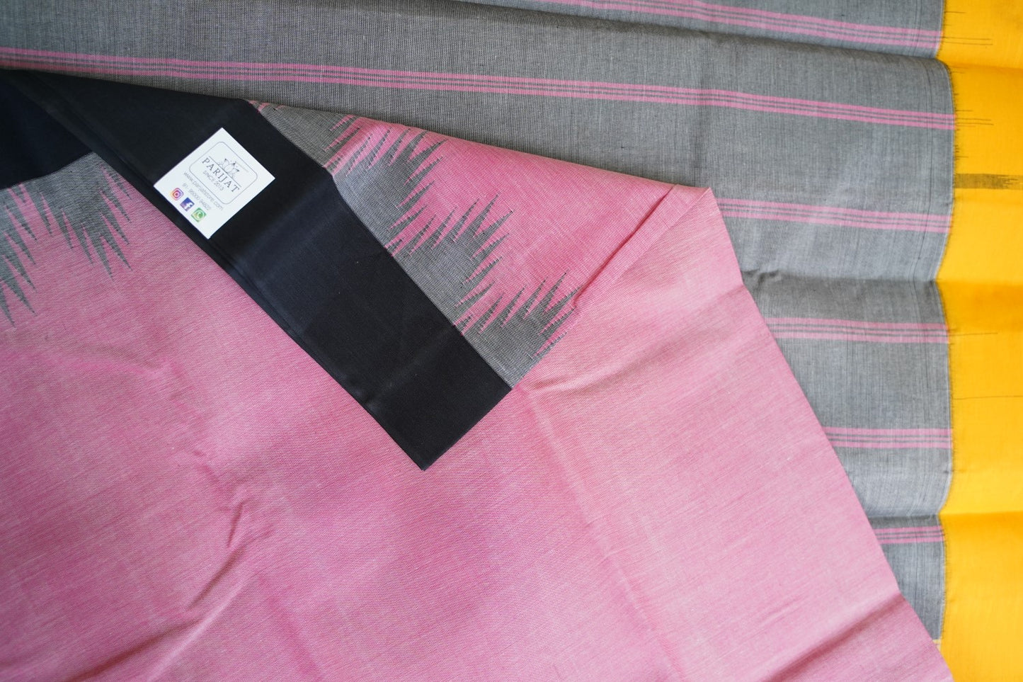 Kanchi handloom Cotton Saree PC14363