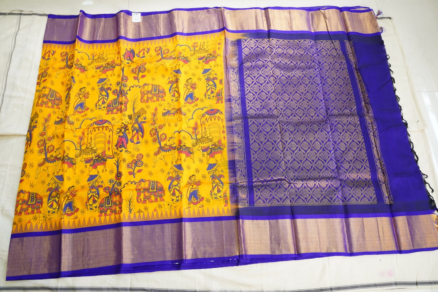 Kanchi Handloom Silk Cotton Saree PC9575