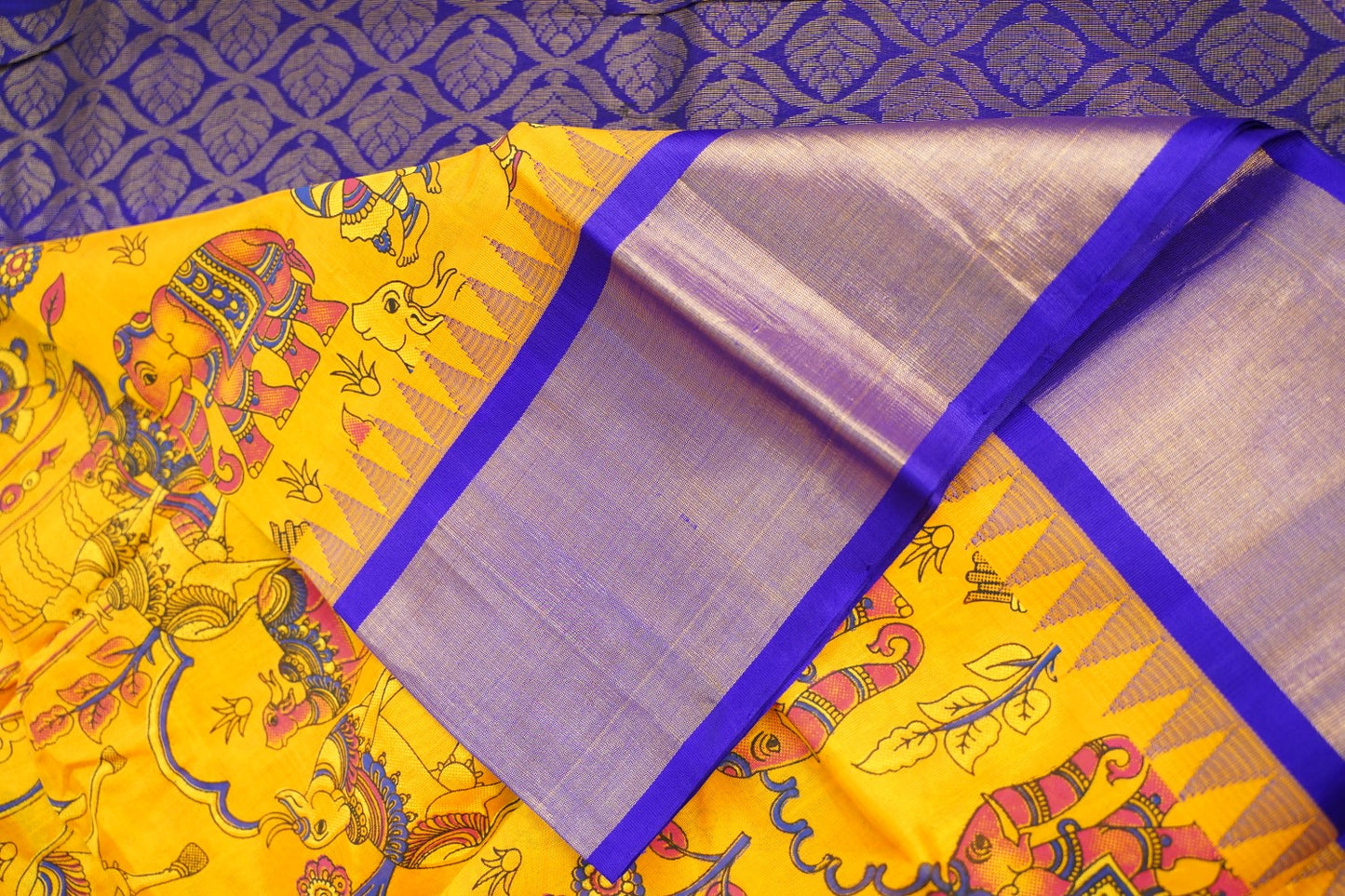 Kanchi Handloom Silk Cotton Saree PC9575