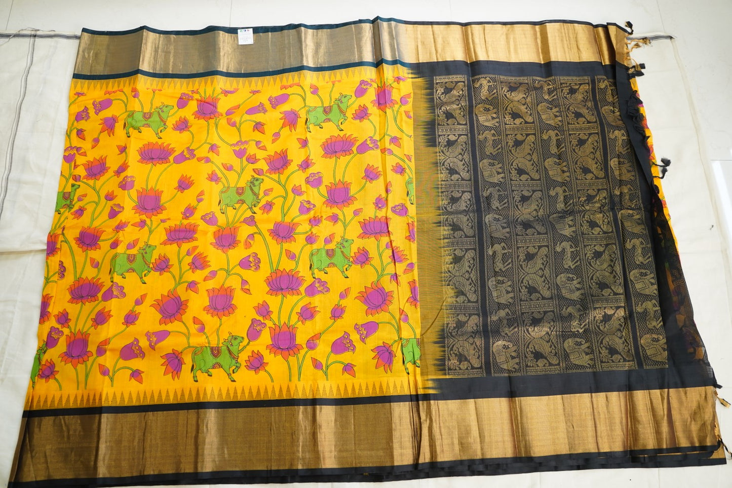 Kanchi Handloom Silk Cotton Saree PC9581