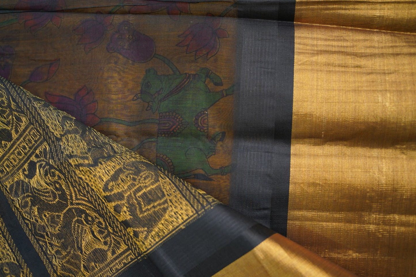 Kanchi Handloom Silk Cotton Saree PC9581