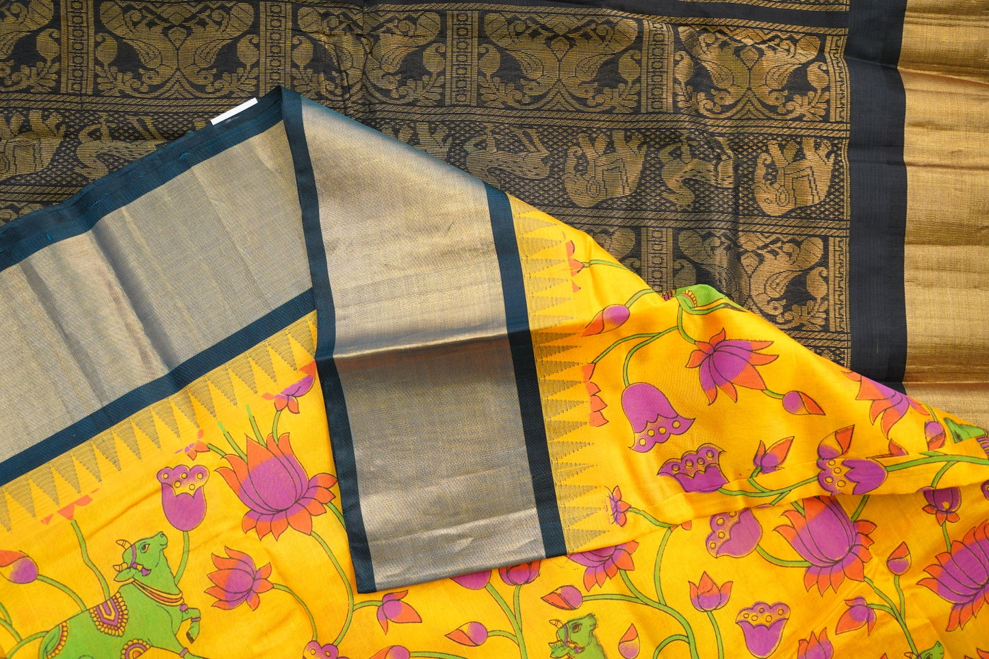 Kanchi Handloom Silk Cotton Saree PC9581