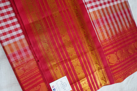 Kanchi Silk Cotton Saree PC17976
