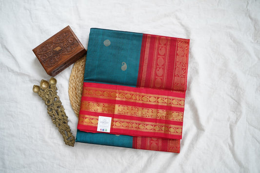 Kanchi Handloom Silk Cotton Saree PC16061