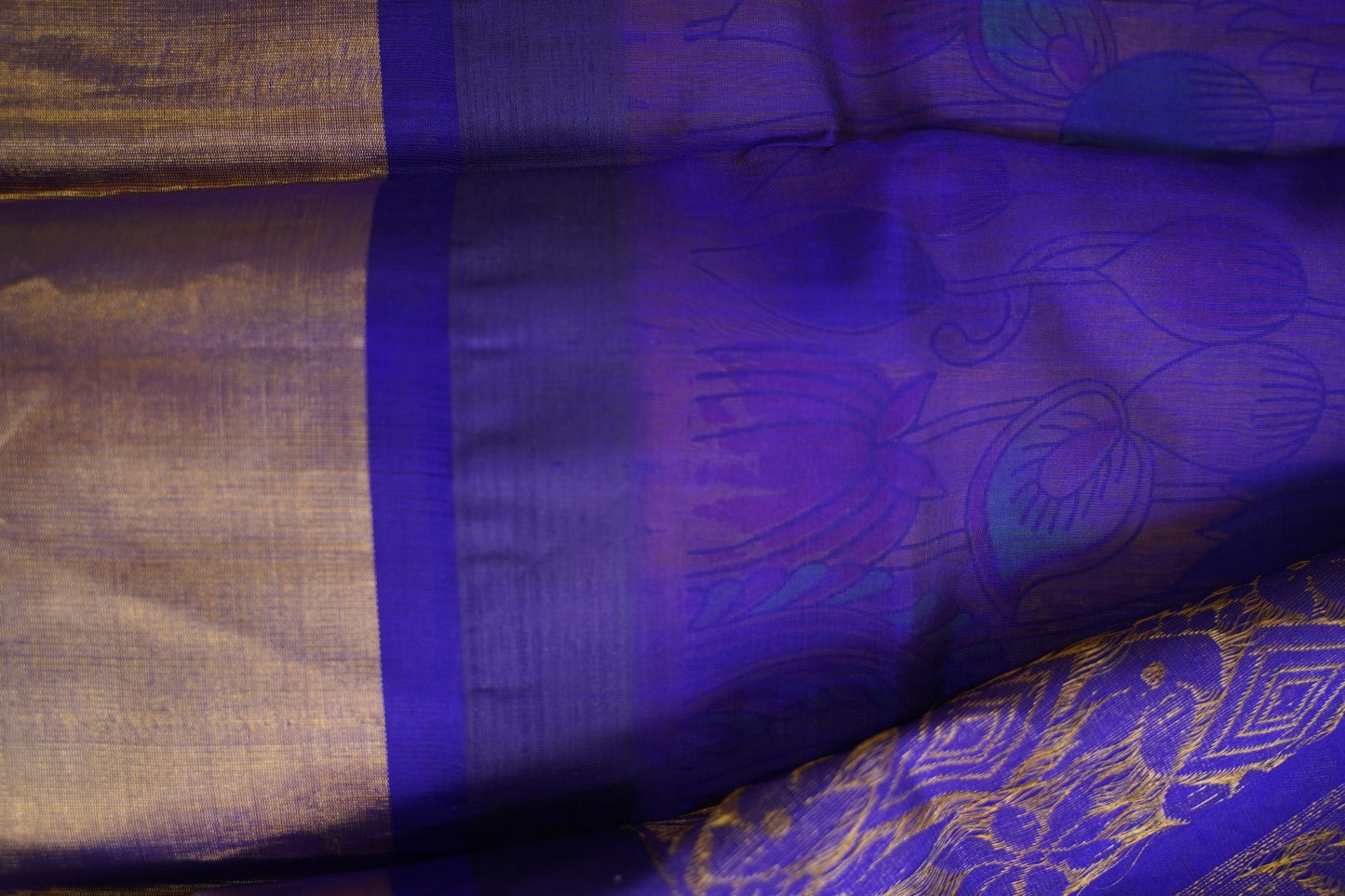 Kanchi Handloom Silk Cotton Saree PC7893