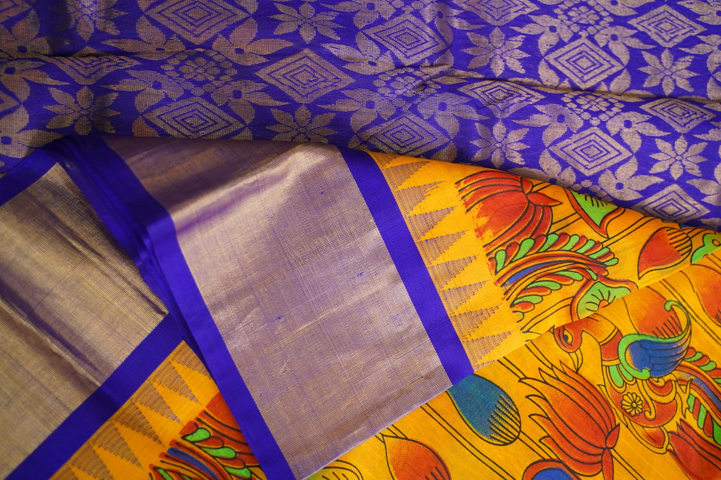 Kanchi Handloom Silk Cotton Saree PC7893