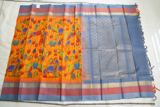 Kanchi Handloom Silk Cotton Saree PC7986