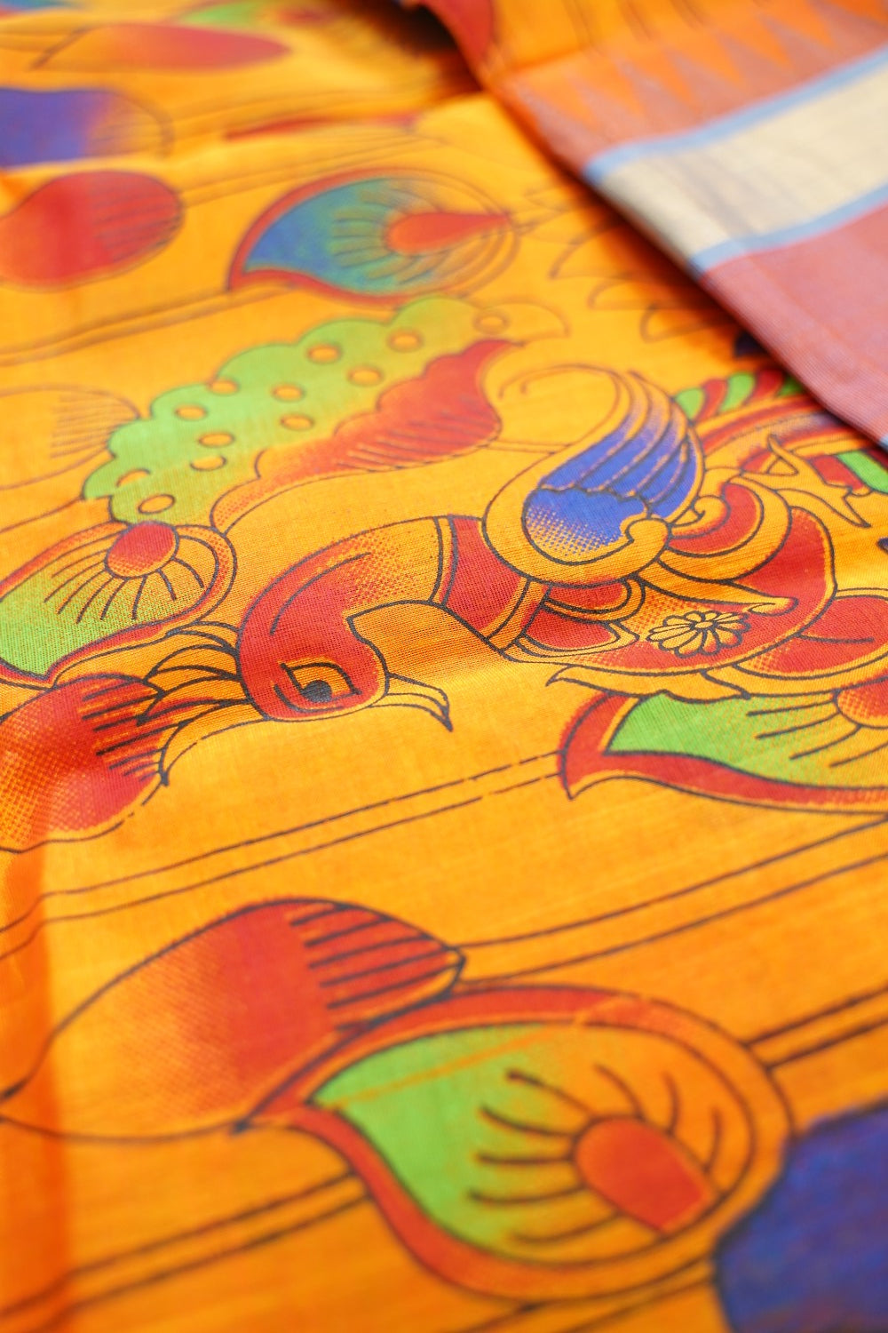 Kanchi Handloom Silk Cotton Saree PC7986