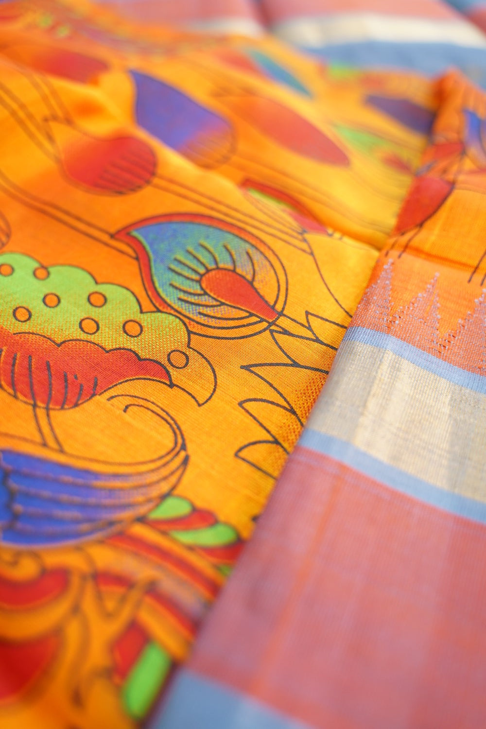 Kanchi Handloom Silk Cotton Saree PC7986