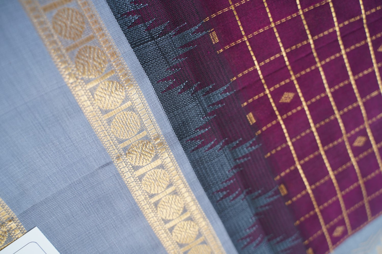 Kanchi Handloom Silk Cotton Saree PC16050