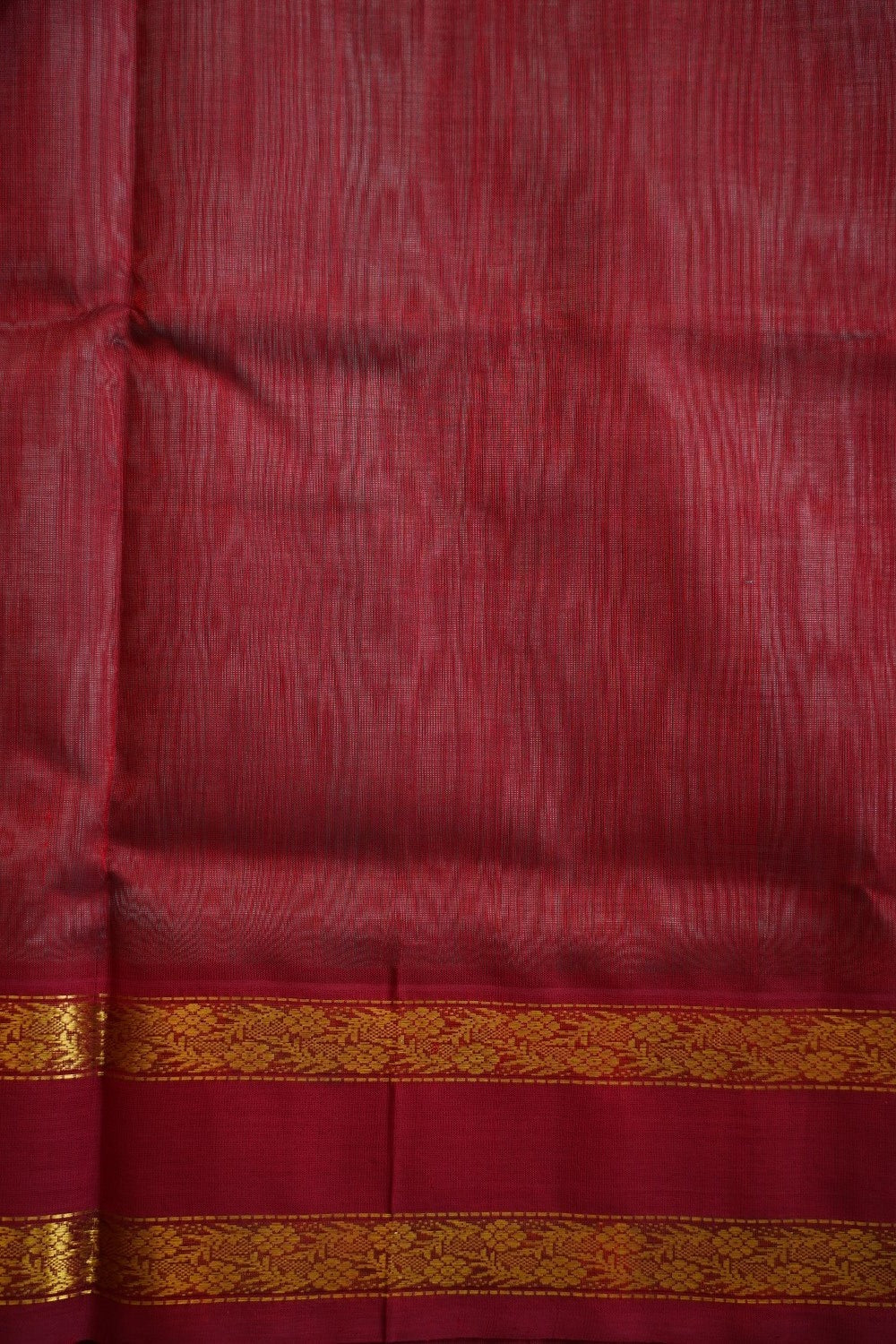 Light Green Kanchi Silk Cotton Saree With Zari Border PC11705