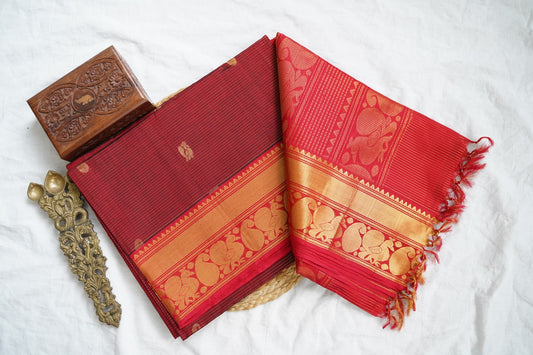 Kanchi Handloom Silk Cotton Saree PC16052