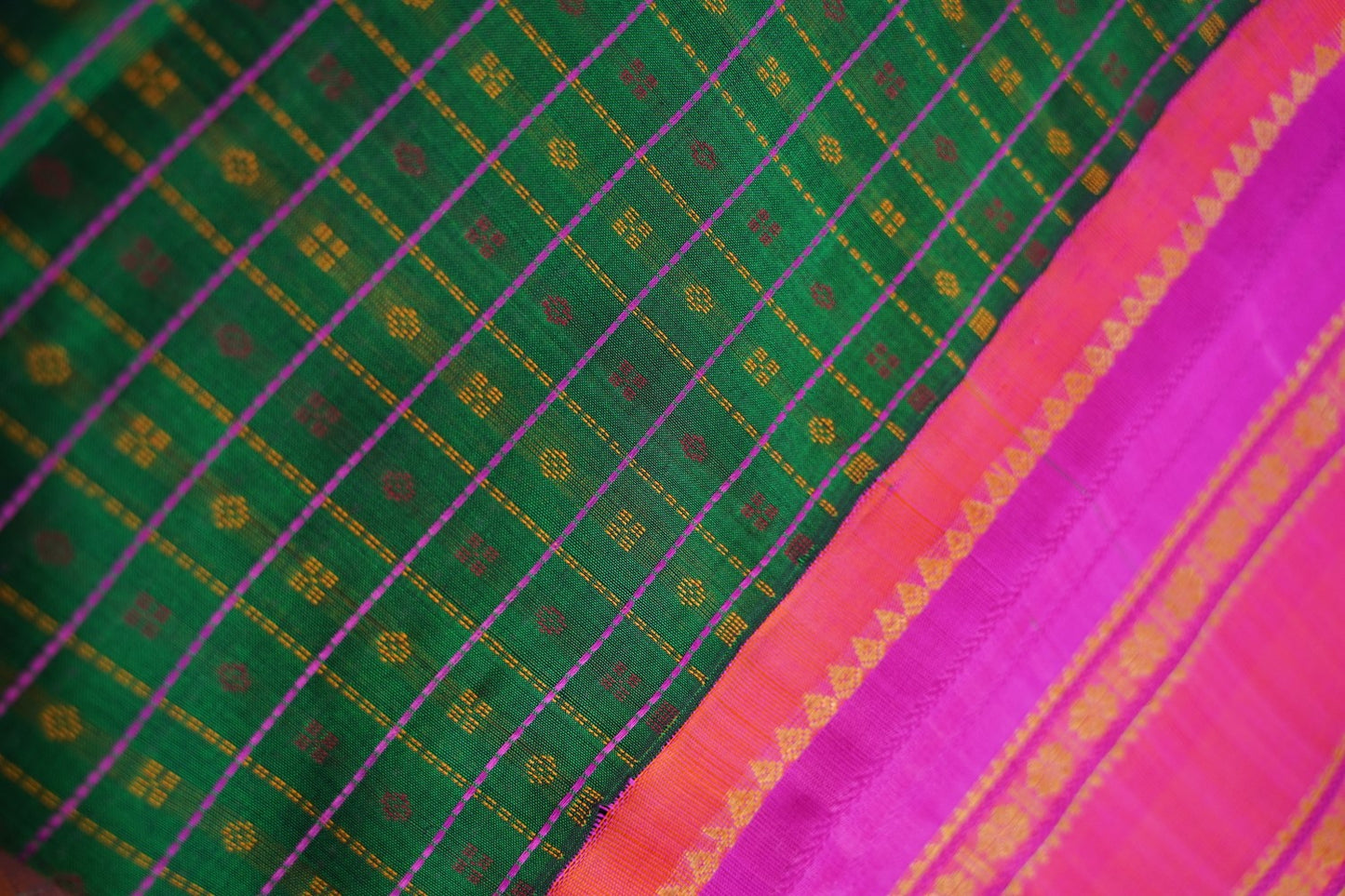 Kanchi Handloom Silk Cotton Saree PC17099