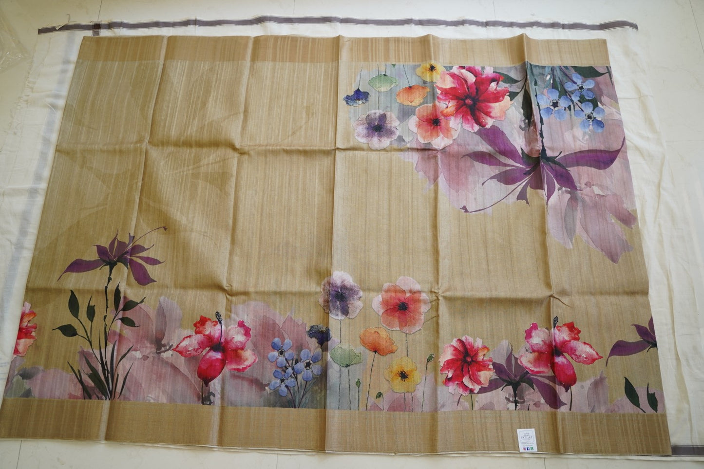 Semi tussar Fancy saree PC14155