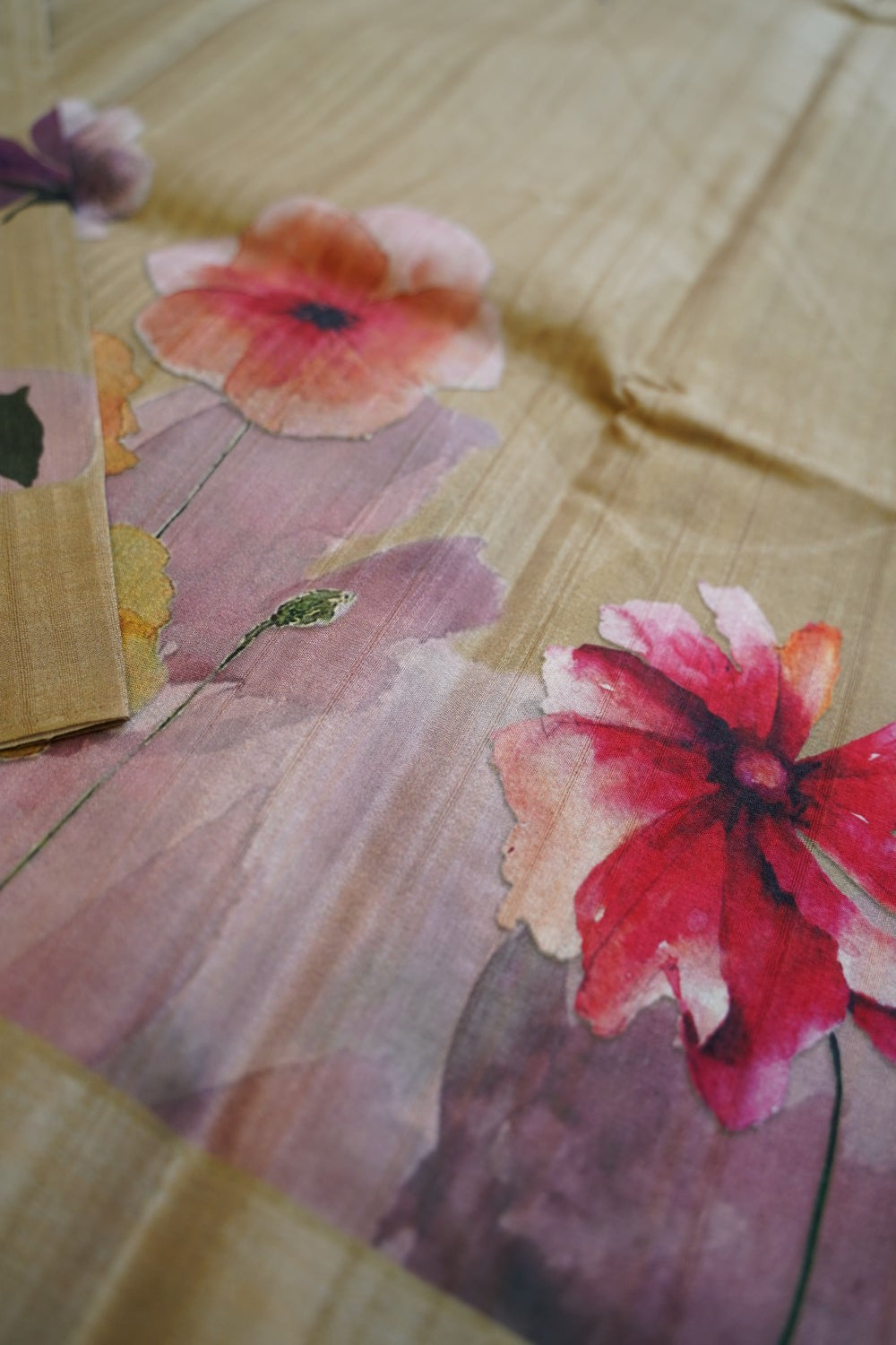 Semi tussar Fancy saree PC14155