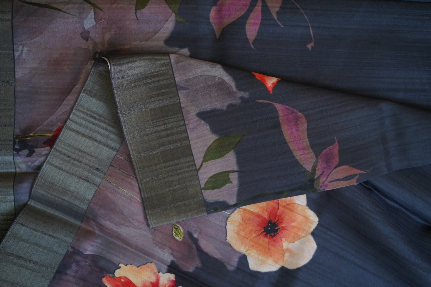 Semi Tussar Fancy saree PC14154